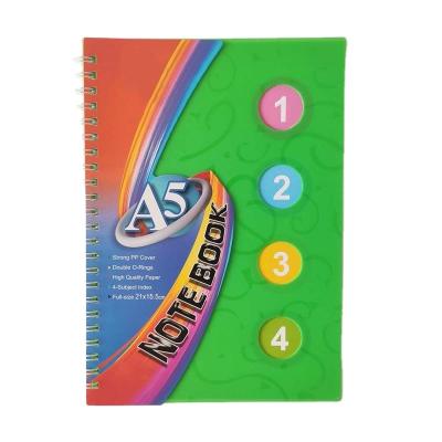 China Custom Weekly Daily Notebook Matt Glossy Lamination Printing Spiral 2022-2023 Planner A4 A5 A6 B5 Spiral Free Sample for sale