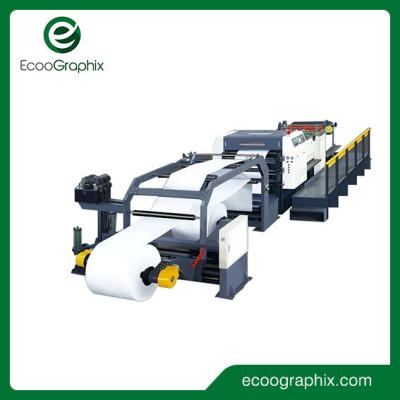 China Máquina de corte de papel de alta velocidade GM-1400 de Sheeter Ecoographix à venda