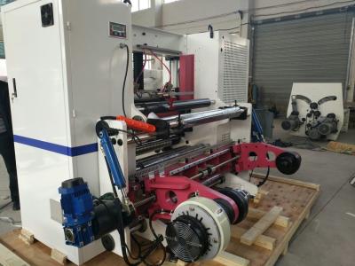 China Touch Screen Thermopapier, das Rückspulenmaschine mit hydraulischem Laden aufschlitzt zu verkaufen