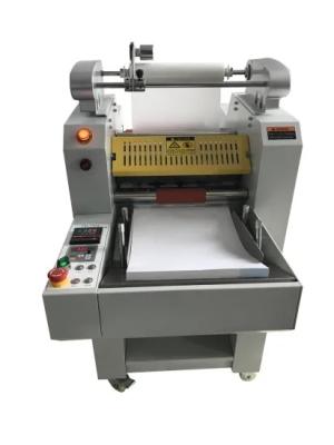 China 25um laminador lateral hidráulico do filme 340mm único para a impressão de laser à venda