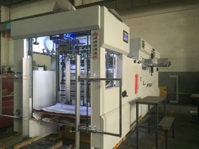 China Non Stop Paper Feeding Automatic Flatbed Die Cutter for sale