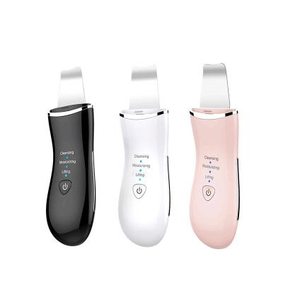 China Pore Deep Pore Remover Ultrasonic Blackhead Remover Anti-acne Facial Beauty Machine Instrument Skin Remover Shovel Importer for sale