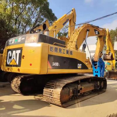 China Used Japan CAT 50 excavators ton construction machinery Cat 349D excavator second hand original 1.8m ³ for sale