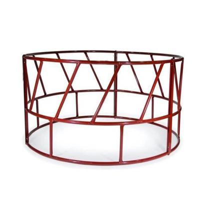 China Custom Made High Precision Farm Goat Steel Feeder For Sale Farm Catte Hay Feeder Galvanized Steel Structure Diameter Straight for sale