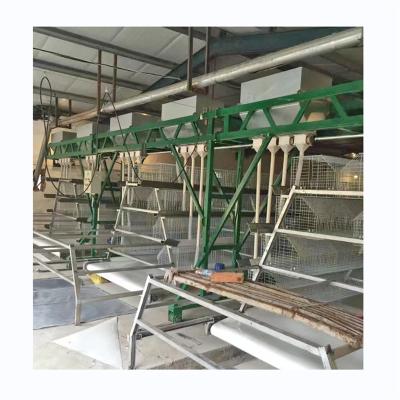 China Easily Install Factory Egg Chicken Poultry Farming Customization Galvanized Equipment Layer Chicken Cage for sale