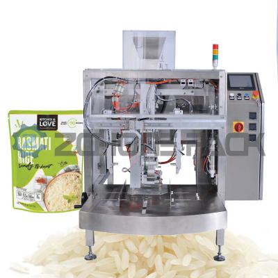 China Rice Packaging Machine 1kg 5kg 10kg Large Gram Pre-made Bag Easy to Operate for Food Application for sale