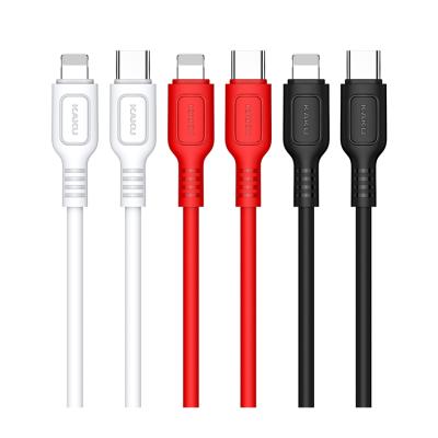 China PD 20W USB C Fast Charging Speed to Light PD 20W 1.2m Fast Charging Type c to IOS Cable cabo for iphone for sale