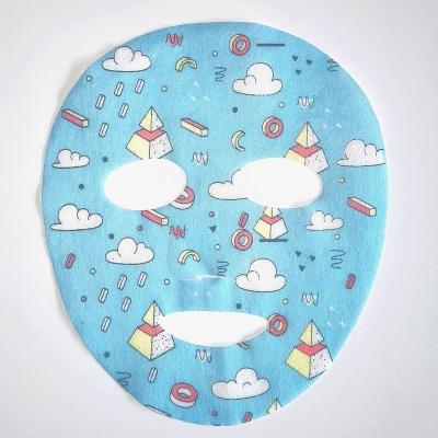 China Defect Pigm Kids Print Nourishing Mask Clearance Wholesale Customer Designed Face Skin Care Printed Animal Pattern Facial Mask Sheet for sale