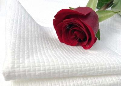 Chine Échantillon non-tissé blanc du tissu 70% Tencel/30% Cupro de Spunlace disponible à vendre