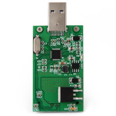 Chine Carte externe électronique du disque transistorisé PCBA Conveter de la surface ENIG/HASL de soldermask de vert d'Assemblée de carte de FR4 4layer 2OZ à vendre
