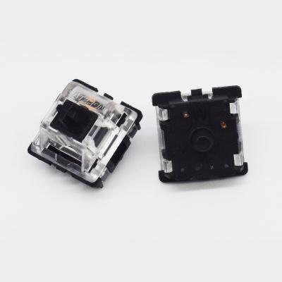 China GATERON Switch Knob Keyboard Steady Mechanical Switch Straight Up Right Down Axis Black Game KS-8 for sale