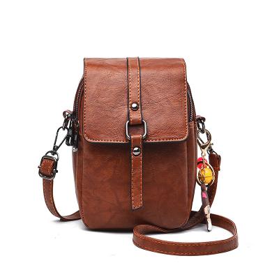 China 2021 Cute Cell Phone Bags Women Newest Fashion PU Bags Elegance Ladies Bags Chinese Wholesale Girls Purse for sale