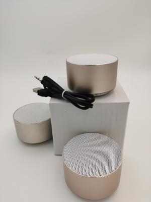 China CE ROHS Certified Portable Bluetooth Speaker Hands Free 69x69x42mm for sale