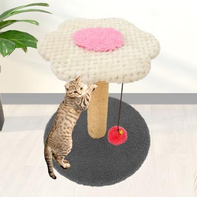 China Free Samples Viable Plant PNB Sisal Treehouse Wholesale Cat Treehouse Tower Cat Sisal Scratching Post Condo for sale