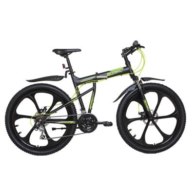 China Popular Factory Custom Disc Brake Dual 26 Wheel 21/24/27 Inch Speed Folding Mountain Bike Bicycle for sale