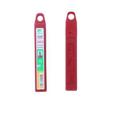 Cina Casella 9mm Snap-Off Blades Blade SK2 Steel Siver Wallpaper Blades S103 in vendita