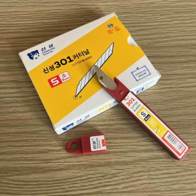Cina Lame da taglio in argento da 9 mm realizzate in acciaio ad alto tenore di carbonio SK2 per prestazioni durature in vendita