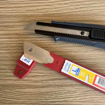 China Versatile 18mm Cutter Blades Suitable for Various Cutting Tasks Width 18mm Replacement Frequency Varies Depending On Usage for sale