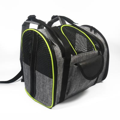 China Multifunctional Breathable Outdoor Small and Medium Outdoor Pet Bag Portable Travel Car Bag Cat Backpack for sale