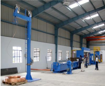 China Standard Copper Wire/Rod Drawing Machine 8-1.2mm With Double Sppoler for sale