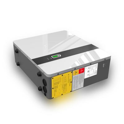 China 100AH 5.12KWH 51.2V home appliances lithium battery by wall mounted for sale