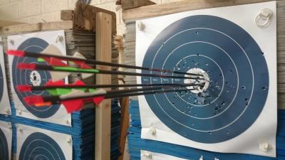 China Id.165 4.2mm Carbon Fiber Child's Arrow For Practice , Youth Beginner Practice Arrows for sale