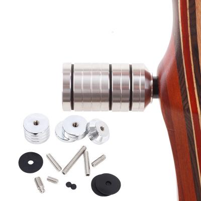 China Bow Stabilizer Stainless And Tungsten 1-2-3-4 -8 Ounces Bow Weight With Thread Studs Convert Screw Adapter for sale