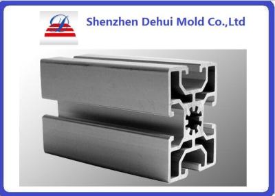 China Square / U / Tshaped Aluminum Extrusion Press , Industrial Aluminum Profiles for sale