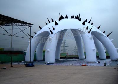 China Tienda inflable de la bóveda del aire de las piernas herméticas del sistema 8 con el certificado del CE, bomba de aire en venta