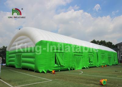 Chine Grande tente gonflable verte matérielle faite sur commande d'événement de PVC pour la publicité à vendre