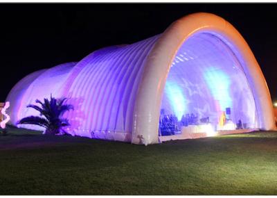 Chine tente 10*6m gonflable portative de salon commercial d'événement de partie de tente de 0.55mm PCV LED pour le mariage à vendre