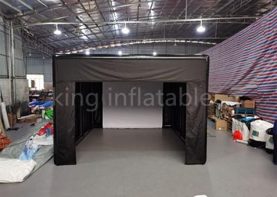 China campo de prácticas inflable hermético del golf del PVC de 0.65m m simulatorTent para el entrenamiento en venta