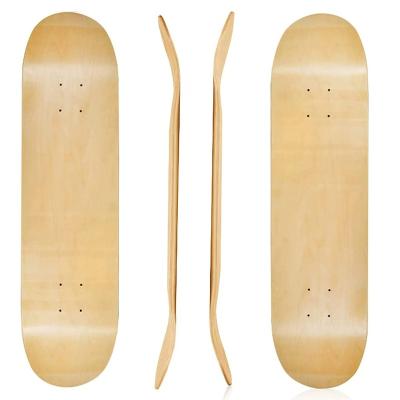 China Multiple Sizes100% Professional Custom Canadian Maple Skateboard Professional Empty Skateboard Deck for sale