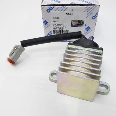 Chine Relais de minuterie de prise de lueur 2418368 24 volts pour l'excavatrice E345D à vendre
