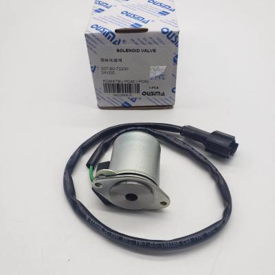 Cina OUSIMA Solenoid Valve 20T-60-72230 12VDC For Komatsu PC10 PC20 in vendita