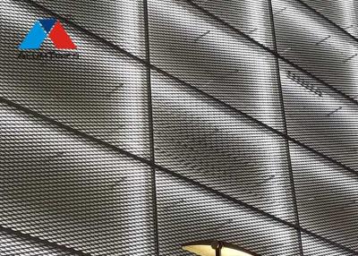 China Building Decoration Expanded Aluminium Mesh Sheet With High Strength for sale
