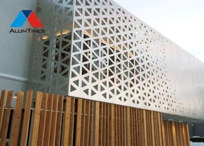China CNC Carved Aluminium Screen PVDF PPG Coated With Excellent Weather Resistance for sale