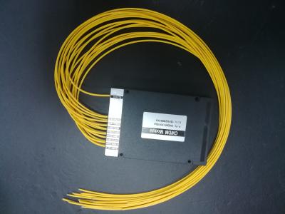 China Canal de CWDM Mux Demux - multiplexor grueso de la división de la longitud de onda de la caja de 8 ABS en venta