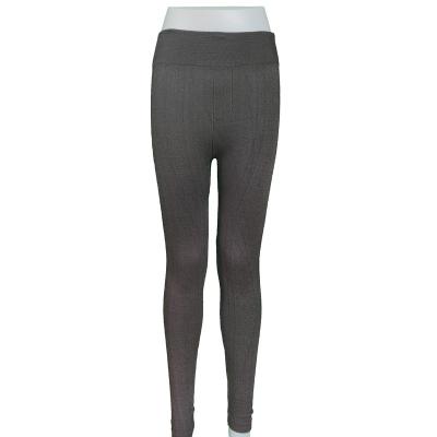 China Breathable factory customized new wholesale ladies denim printing leggings sports fitness yoga library for sale