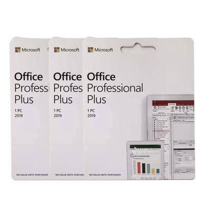 China 100% Working Hot Selling 100% Office 2019 Pro Plus Key Cards Activate Online 2019 Office Pro Plus Wholesale Price Te koop