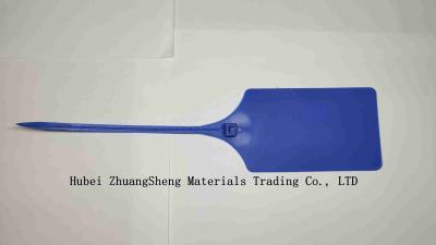 Chine Les marchandises étiquetant le câble en nylon rouge bleu étiquettent la longévité élevée de verrouillage d'individu à vendre
