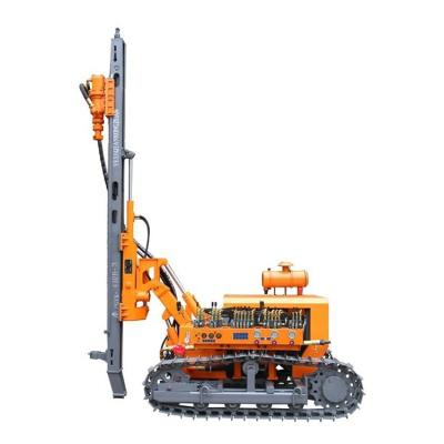China Construction works crawler fisherman drilling rig hydraulic outdoor coring mobile drilling rig down the hole drilling rig for sale