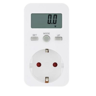 China EU / AU / UK Low Voltage Switches Plug In Digital Wattmeter LCD Energy Power Meter Electricity for sale