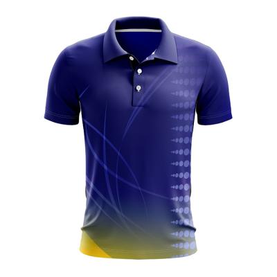 China Breathable Quick Dry Custom Design Team Uniforms Sublimation Pattern Logo Colored Club Sports Cricket Singlet for sale