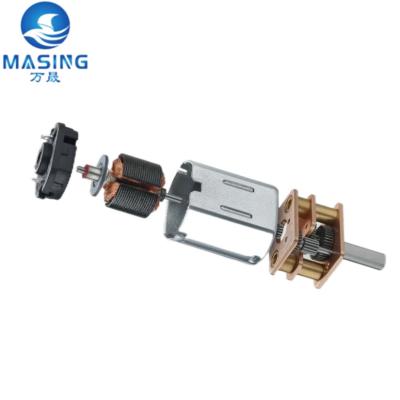 Chine Moteur à engrenages à bas régime 12 mm N20 à couple élevé Mirco 2.4V 5V 6V 12V Mini moteur CC pour véhicule électrique à vendre