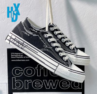China Fashion trend vulcanized canvas shoes summer men's trend casual canvas shoes spring and summer sports shoes for sale