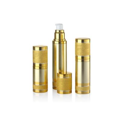 China Deluxe Appearance 30ml Airless Pump Bottle With Raw Materials In Round Shape And Any Color for sale