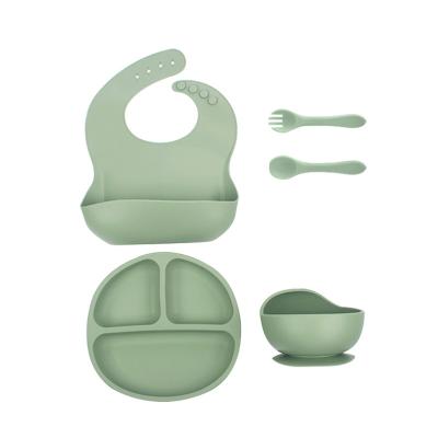 China BPA Free Wholesale Choice Food Grade Supplement Food Grade Toddler Bowl Spoon Tableware for sale