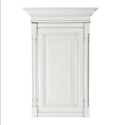 China Environmental friendly and eco-friendly interior decoration full crystal carbon door composite door solid wood simple installation for sale