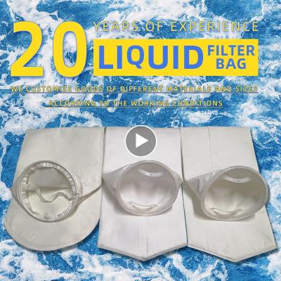 China Factory Size Customized Ring 152*510 Plastic PE Liquid Filter Bag for sale